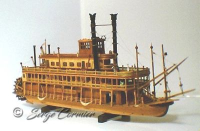 Maquette du steamboat le "King og Mississippi"