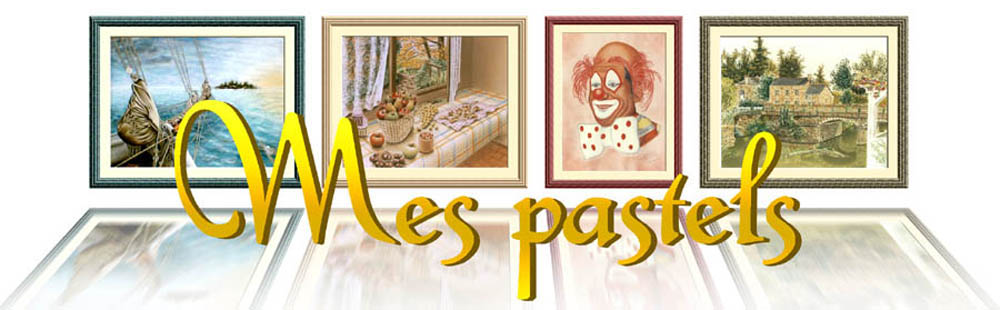 Mes peintures au pastel.
