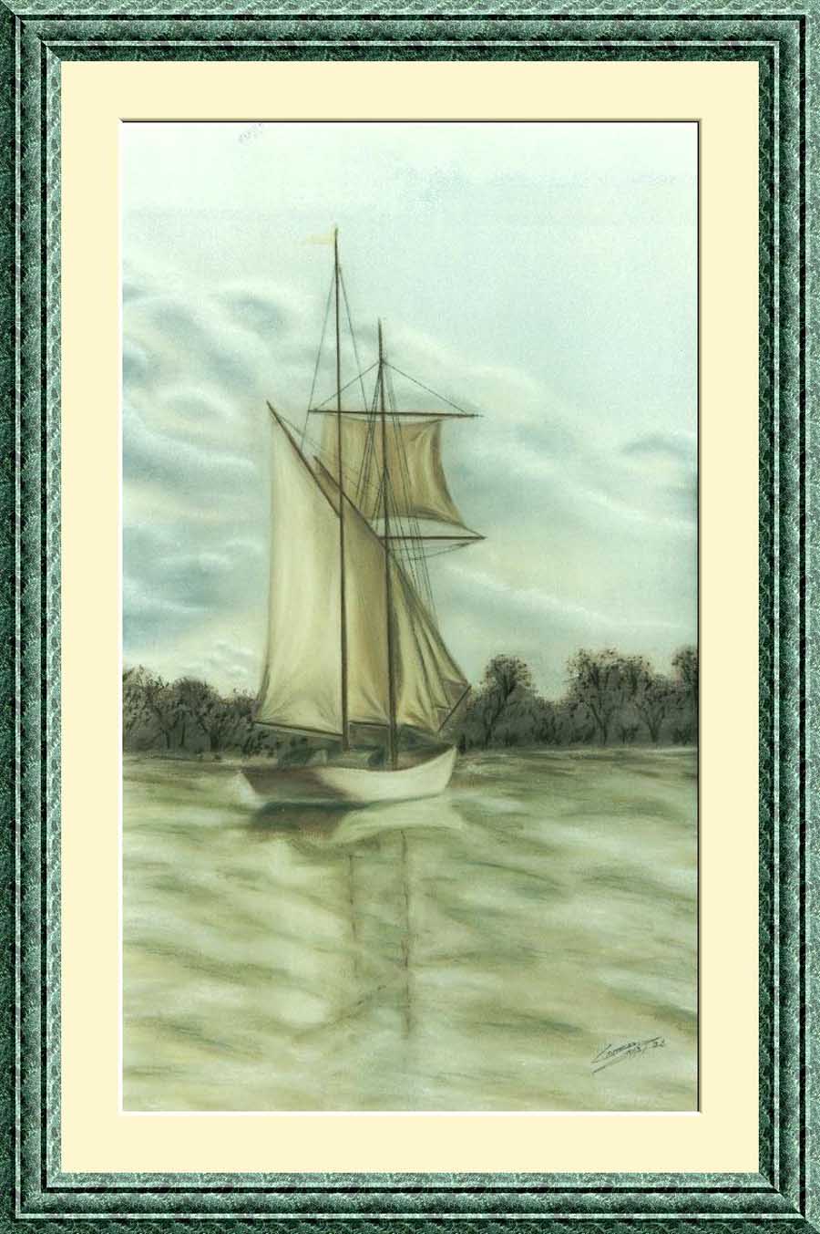 Bateau "La belle poule"